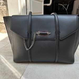 Mackage leather tote, like new!
